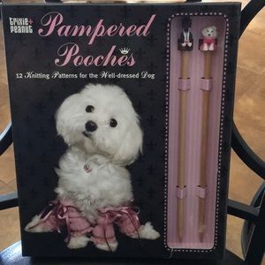 🐶 Pampered Pooches 12-Knitting patterns for Dogs.